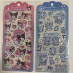 ドロップジェリーシール　マイメロ　クロミ　メロクロ　サンリオ　ドーリーMIX