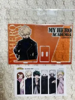 ヒロアカ　ベースヤードトーキョー　アクスタ　爆豪　カードデザインver