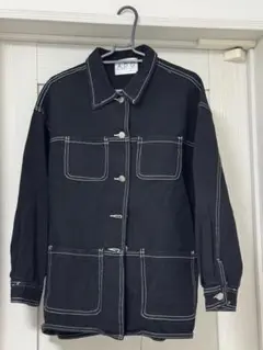 A.D.G. ブラックデニムジャケット