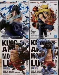 ワンピース ナルト フィギュア 4体セット 新作プライズ