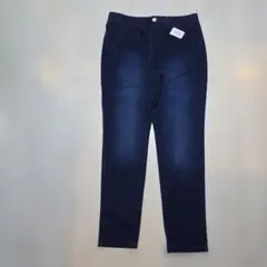ダークブルースリムフィットデニムパンツ【3L】※新品未使用♪