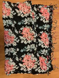 ローリーズファーム　大判ショール　大判ストール　花柄