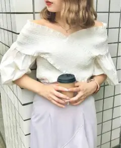 INGNI  オフショルトップス