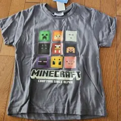 Minecraft キャラクター Tシャツ グレー