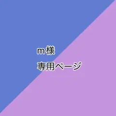 m様　専用ページ