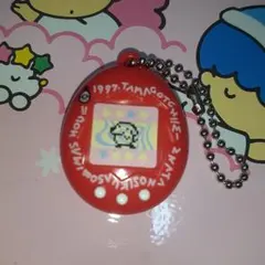 たまごっち　ミニチュアチャームコレクション2 ポチっち 赤 ガチャガチャ