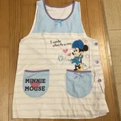 ミニーマウス エプロン 保育士