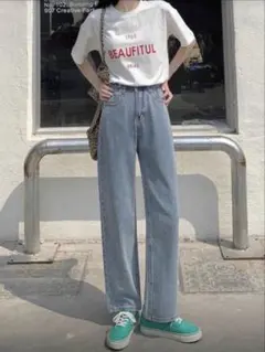 ストレートデニム