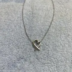 ティファニー　ラビングハートネックレス　40cm