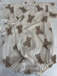 GELATO PIQUE くま柄甚平　80〜90