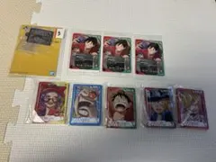 一番くじ ワンピースカードゲーム プロモ　モンキー・D・ルフィ　３枚　アクスタ