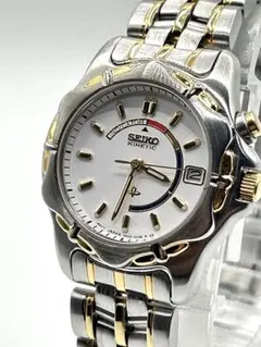箱付】Seiko Kinetic SQ50 5M43-0A50 メンズ腕時計 - メルカリ