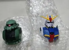 一番くじ 機動戦士ガンダム D賞 MSヘッドマグネット Zガンダム ザクⅡ