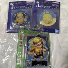 新品》　一番くじ　ワンピース　未来島エッグヘッド　G賞 J賞　サンジ　3点