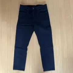 ユニクロ　スキニーデニム ブラック 30インチ(76cm)