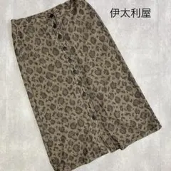 伊太利屋 itariya レオパード　豹柄　タイトスカート　l 派手