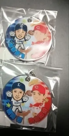 侍ジャパン WBC 周東佑京選手 ガチャ 絵馬 缶バッジ カプセルトイ