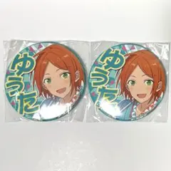 【２個セット】 あんスタ 応援缶バッジ 葵ゆうた