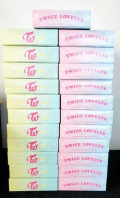 TWICE LOVELYS GIGO限定　オリジナルBOXティッシュ23個セット