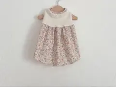 ＊ハンドメイド犬服＊小花柄ギャザーワンピ