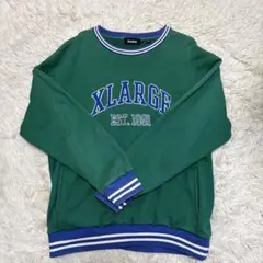 XLARGE グリーン トレーナー