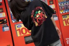 ニートと居候とたかさき　炒飯Tシャツ2 ブラックのサムネイル