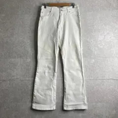 B.S.SADDLE（64-91）ホワイトデニムパンツ＊ストレッチ＊ストレート