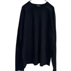 COMME CA ISM 黒ニット Mサイズ