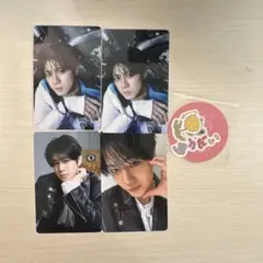INI ANTHEM 佐野雄大　封入トレカ　ドームカプセルトイ　ステッカー