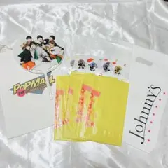 ☆ なにわ男子 POP MALL ミニうちわ ショッパー ジャニショ まとめ売り