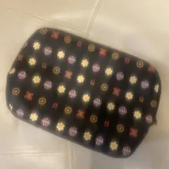 ANNA SUI ポーチ 花柄 蝶々 ブラックのサムネイル