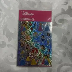 平成レトロ 女児 希少 ディズニー プリンセス 宝石付シール ステッカー