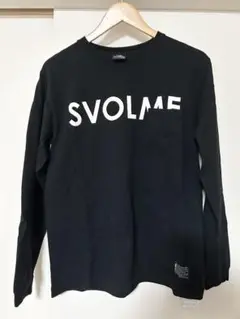 SVOLME スボルメ ポケット付きロンT 黒　M