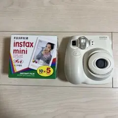 FUJIFILM instax mini 7s本体 フィルム10×5packs