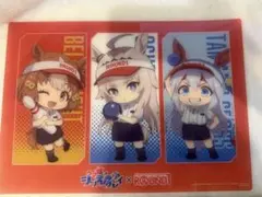 魔法少女リリカルなのは　ラウンドワン　B4プラマット　4種セット 匿名配送】 魔法少女リリカルなのは ラウンドワン B4プラマット 2種