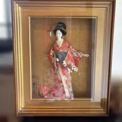 京広 日本人形 和服 扇子付き - メルカリ