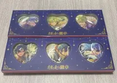 あんスタ　傾心ハート缶バッジ　巴日和、漣ジュン