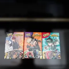 送料込み‼️マクドナルドハッピーセット　UNO ヒロアカ 3種