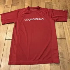 phiten 半袖シャツ レッド