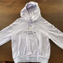 lovetoxic 薄紫 フード付きパーカー Mサイズ