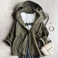 美品▲WOOLRICH ウールリッチ/ アノラックマウンテンパーカー▲カーキ