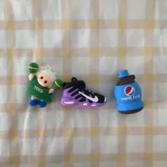 ミニチュア ストラップ 3点セット YOYO NIKE Pepsiのサムネイル