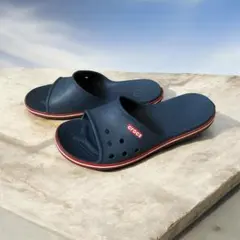Crocs クロックス サンダル ネイビー 希少サイズ29cmのサムネイル