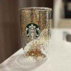 Starbucks ホリデー2025ダブルウォールグラススター355