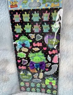 トイ・ストーリー エイリアン ぷっくりシール