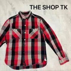 ザショップティーケー ネルシャツ コットンシャツ 長袖シャツ チェック アメカジ