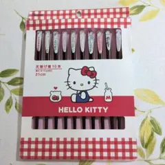 【新品未使用】天削げ箸 ハローキティ 21cm 10本(5膳)セット