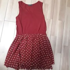 ワンピース赤・Mサイズ