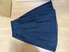 美品　チュールスカート　ブラック