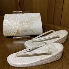 【新品未使用】和装用バッグと草履セット